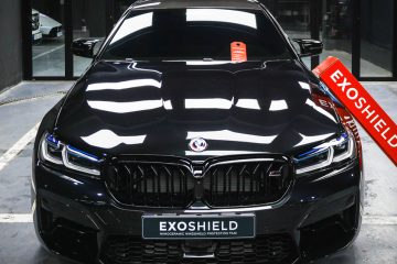 BMW M5 윈드쉴드 보호필름 엑소쉴드